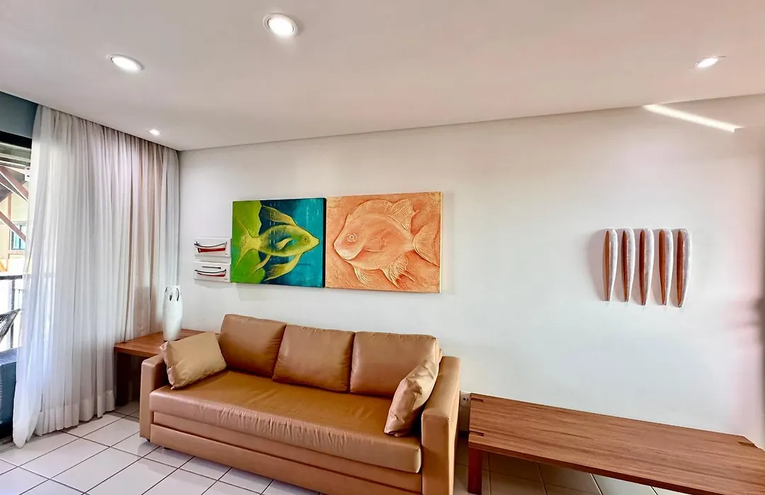 Flat Marulhos Resort A Beira Mar By Direct-1